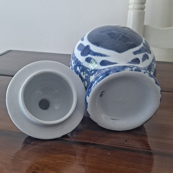 🧿Blue and White Heart Jar🧿 - Picture 9 of 12